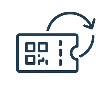 <p><span style="color: rgb(0, 0, 0);">Unlimited transfers to invite different guests to each match</span></p> Icon