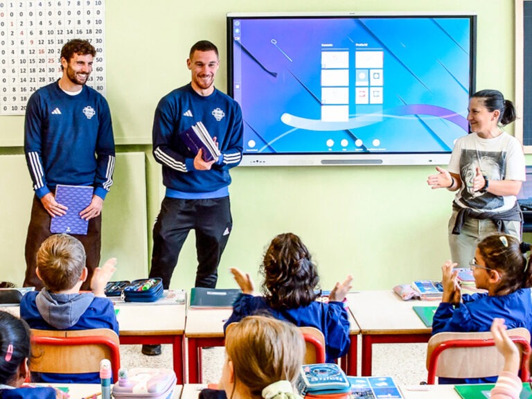 Como 1907 Kicked Off the ‘Back to School’ Project