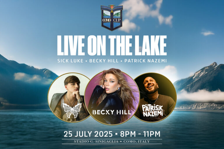 Becky Hill, Sick Luke And Patrick Nazemi To Headline ‘Live on The Lake’ Concert at Stadio Sinigaglia Como