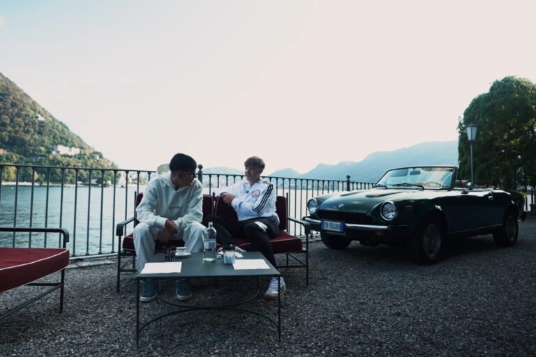 Discover Como With Alex Valle and Jesús Rodríguez as They Take a Classic Fiat for a Lakeside Spin